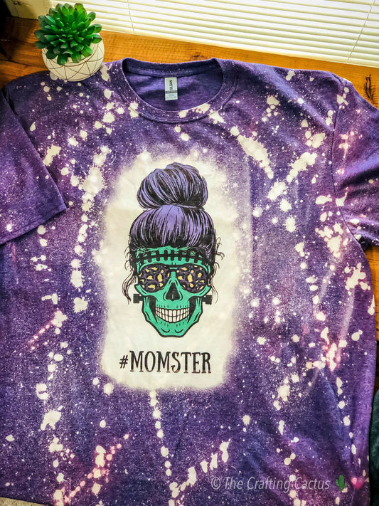 Momster Bleached Sublimation T-shirt