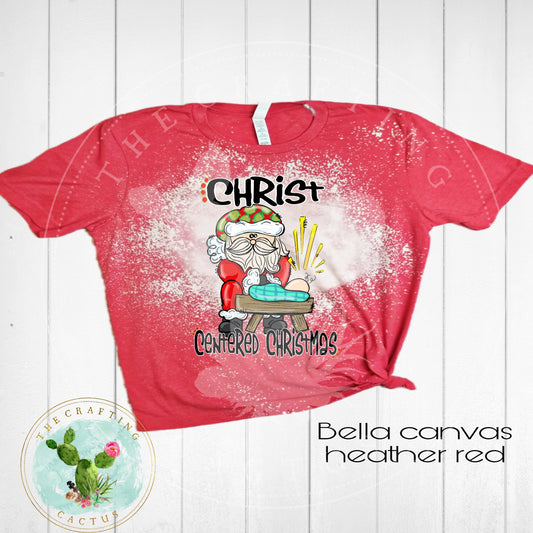 Christ Centered Christmas Sublimation T shirt